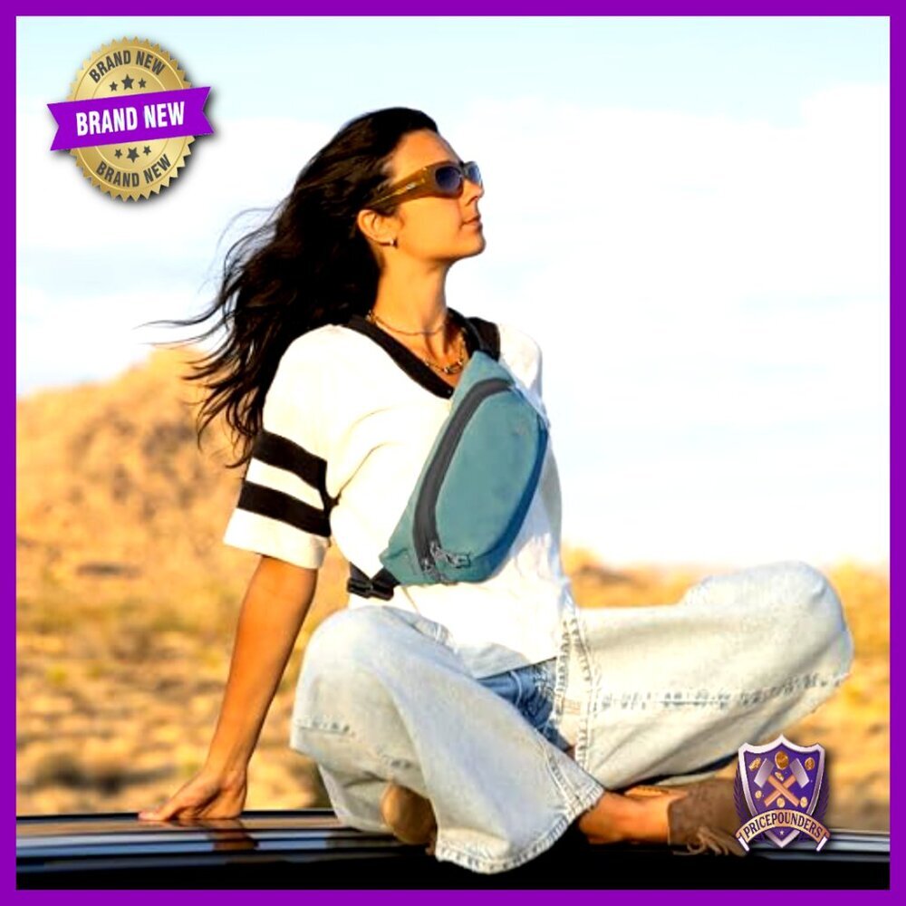 Anti-Theft Waist Pack Slash-Resistant RFID Blocking Hands-Free Travel Essential - Picture 2 of 7